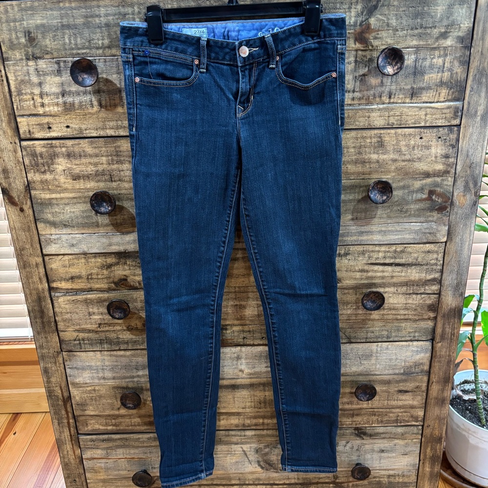 GAP 1969 Always Skinny Dark Blue Skinny Jeans